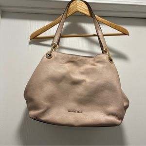Michael Kors Pink Raven Tote Large Pockets